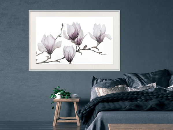 Poster 'Painted Magnolias'