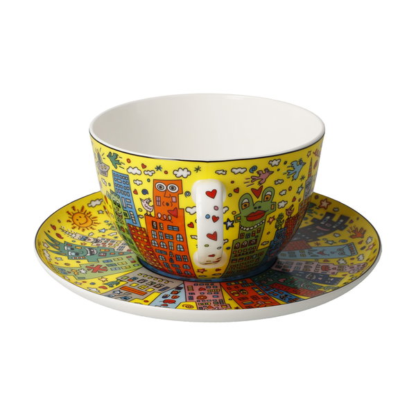 Goebel Tasse mit Untertasse 'My NY City Sunset'