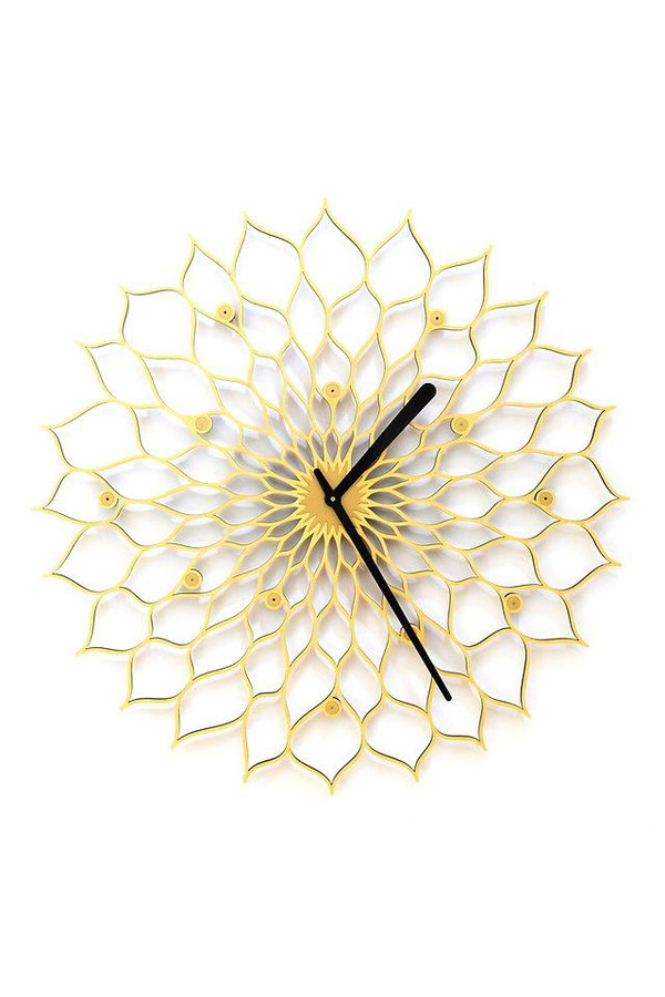 Wandklok 'Gigantic Sunflower'