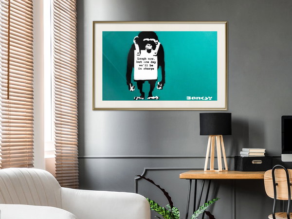 Poster 'Angry Monkey'