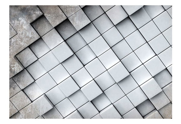 Tapete 'Gray background 3D'