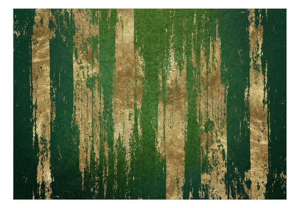 Selbstklebende Tapete 'Golden-Green Expression'