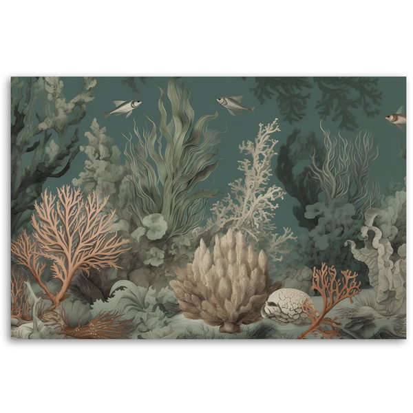 Kunstdruck auf Leinwand 'Coral Reef 5'