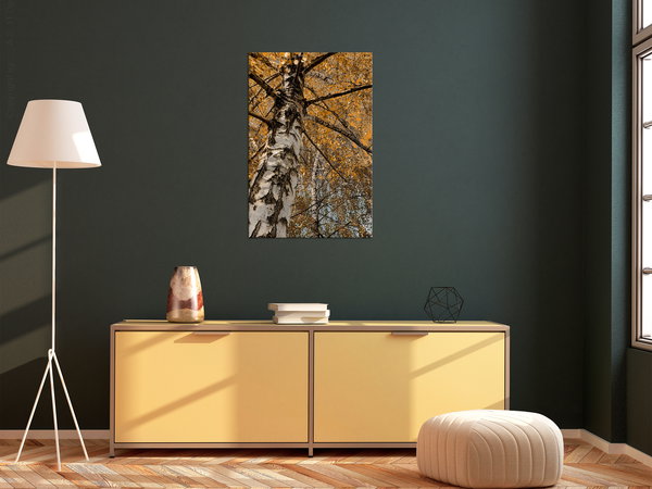 Kunstdruck auf Leinwand 'Autumn Colours Vertical'