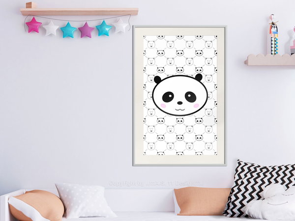 Poster 'Pandas and Bears'