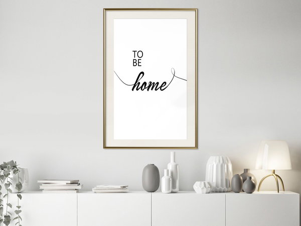 Poster 'To Be Home'