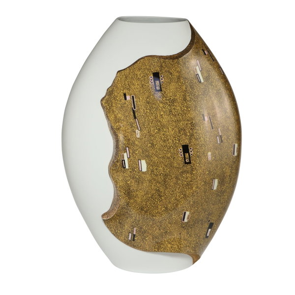 Porcelain vase 'All One Together 2' by Gustav Klimt 23x46x34 cm