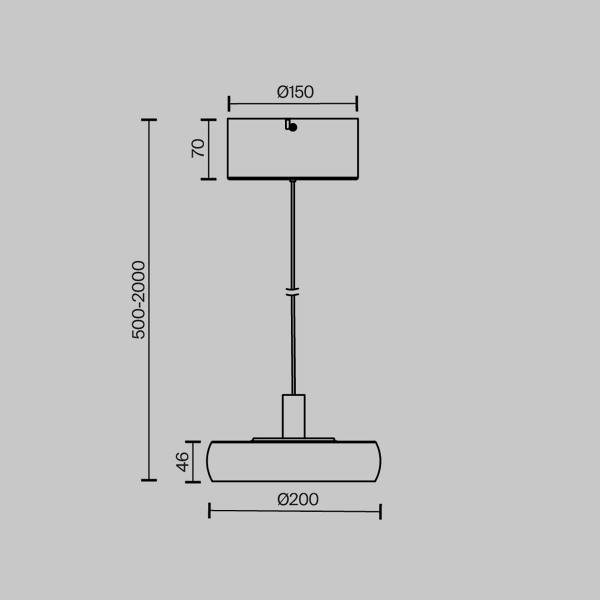 Lampa Wisząca 'Float 1'