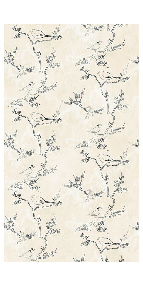 Carta da parati 'Verdant Birds' 159x280cm