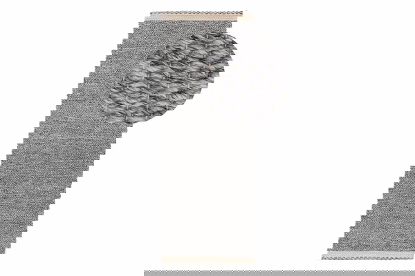 Design Teppich aus recyceltem Material Kiah Grau