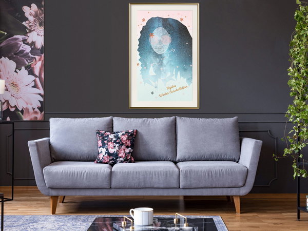 Poster 'Hydra Winter Constellation'