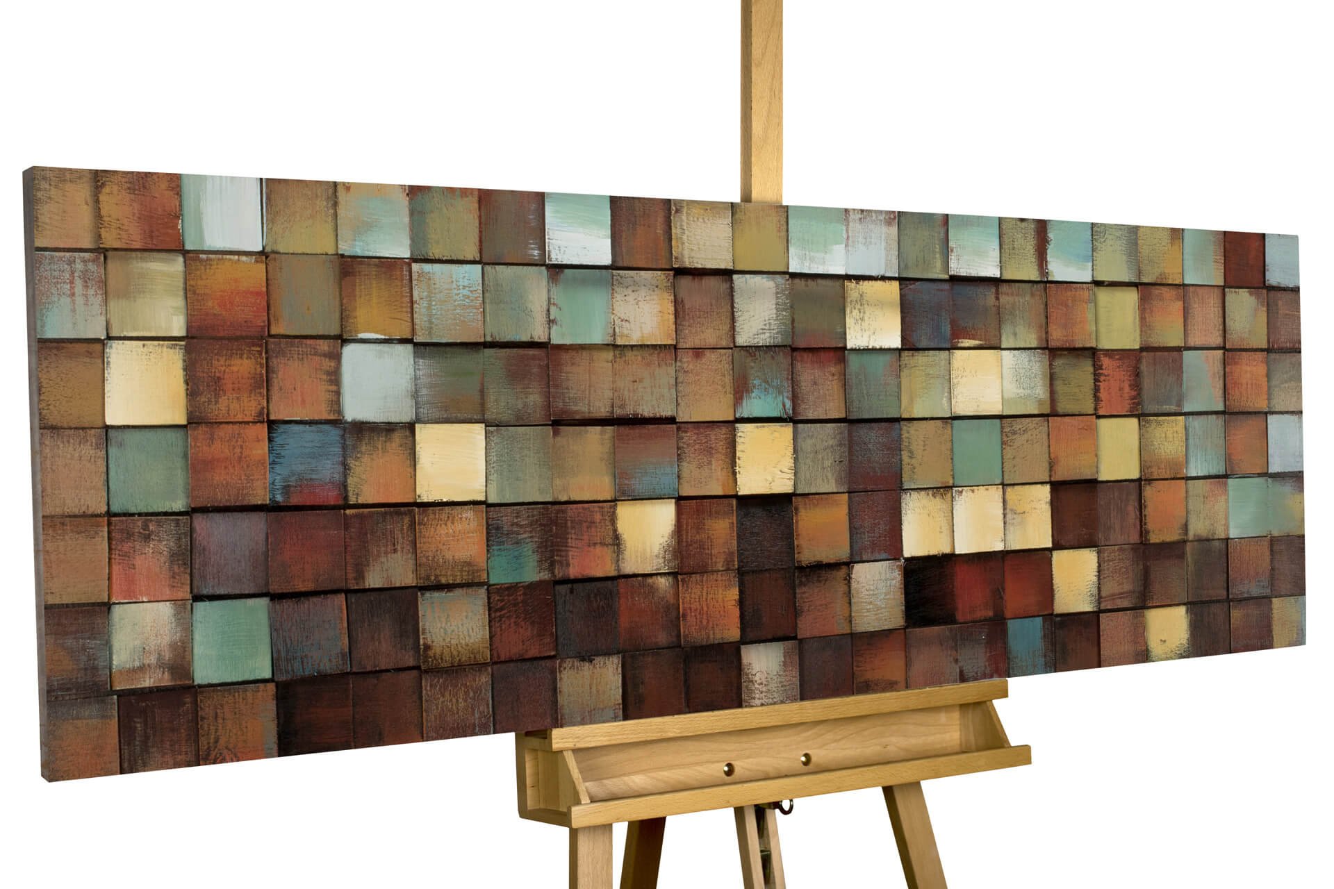 Wood wall | KunstLoft art abstract