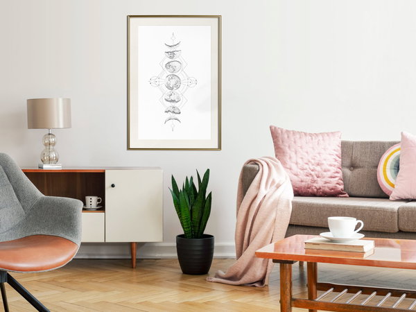 Poster 'Silver Globe'