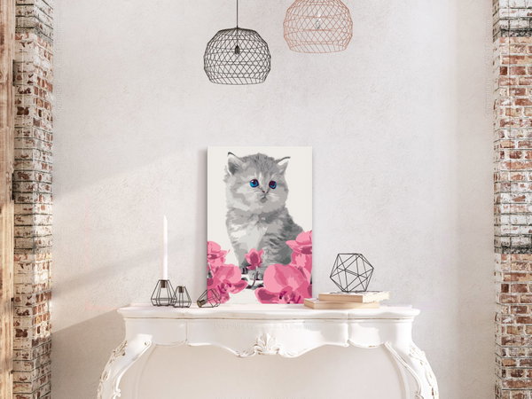 Peinture par numéros adultes 'Kitten'