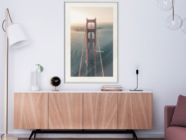 Poster 'Bridge in San Francisco I'