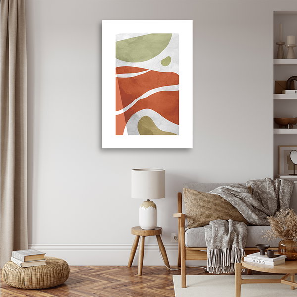 Kunstdruck auf Leinwand 'Earth Tones 2'