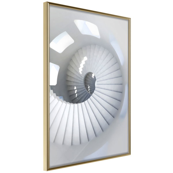Poster 'Spiral Stairs'