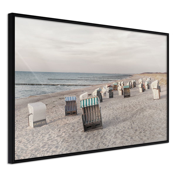 Juliste 'Baltic Beach Chairs'