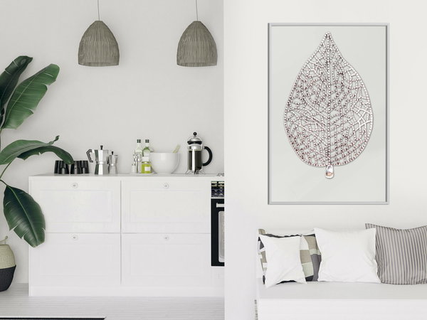 Poster 'Leaf-Shaped Pendant'