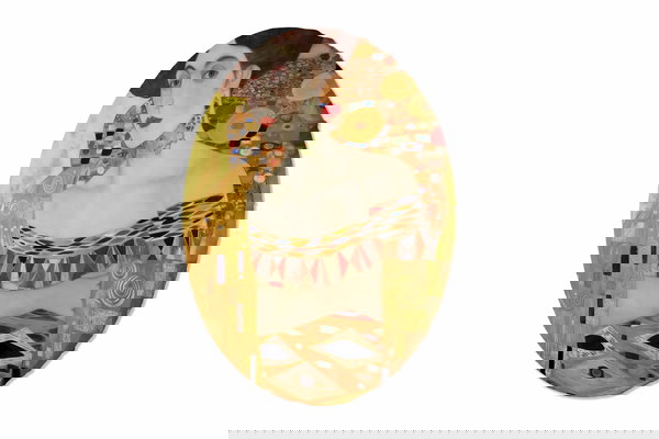 Pintura redonda 'Golden Gaze'