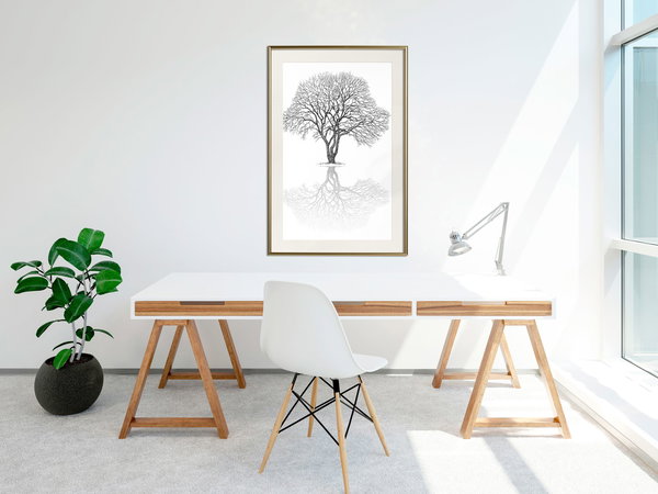 Poster 'Roots or Treetop?'
