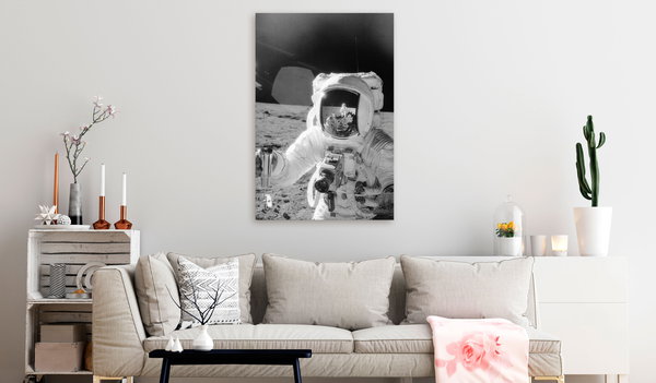 Kunstdruck auf Leinwand 'Profession of Astronaut Vertical'