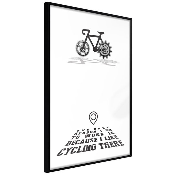 Poster 'I like Cycling'