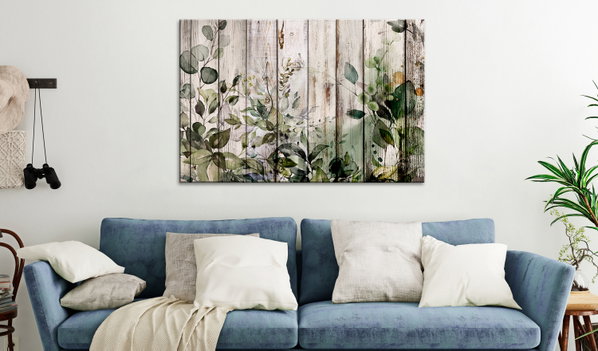 Kunstdruck auf Leinwand 'Summer Field Wide'