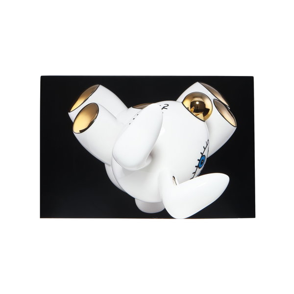Porzellan Figur 'Magic Bunny' von Mauro Bergonzoli 18x29,5x27cm