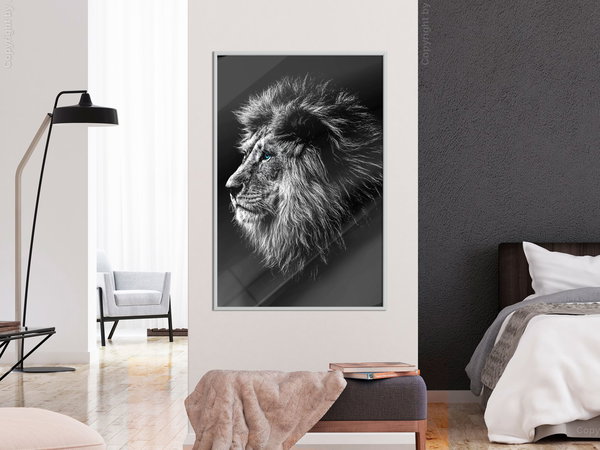 Poster 'Blue-eyed Lion'