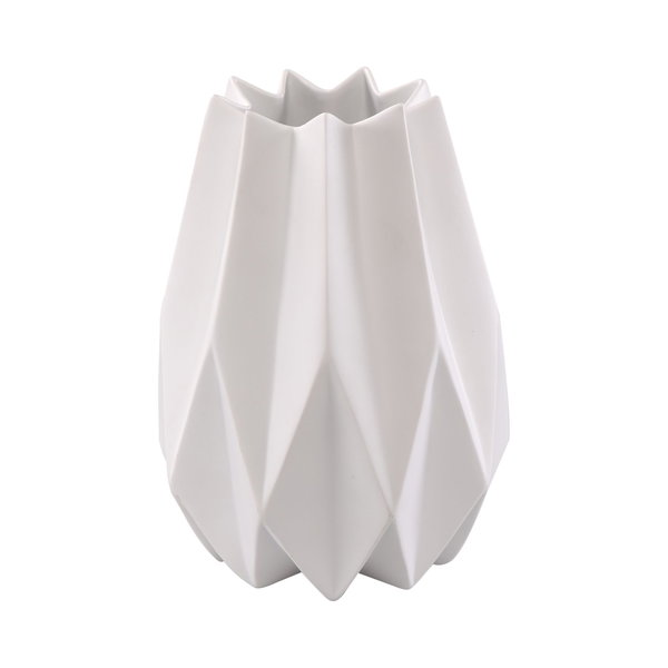 Porzellan Vase 'Geometric Grace' von Goebel 15x21,5x15cm
