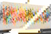 Handgemaltes Gemälde 'Weekend Happiness' 120x60cm | inkl. Echtheitszertifikat