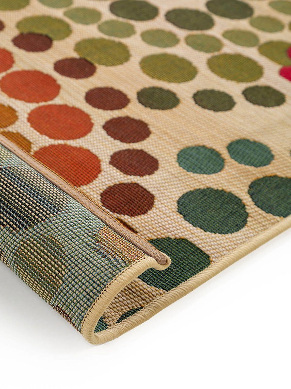 Design In- &amp; Outdoor-Teppich Artis Beige/Bunt
