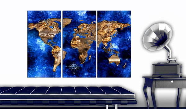 Pinnwand Bild 'Golden Continents'