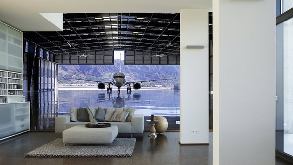 Tapete 'My Hangar' 400x270cm