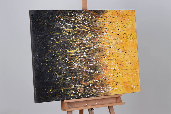 Handgemaltes Gemälde 'Blending of Worlds' 100x75cm | inkl. Echtheitszertifikat