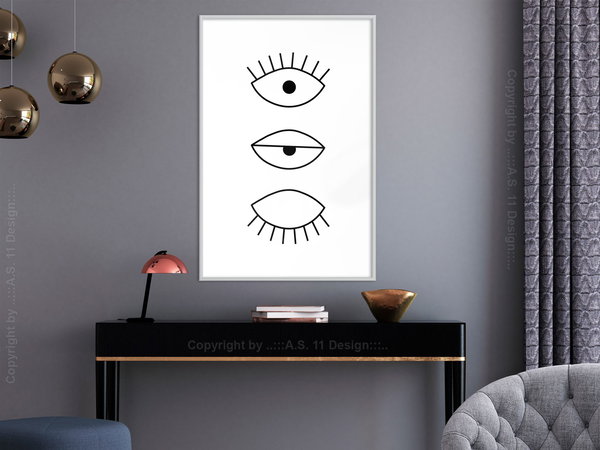Poster 'Phases of Falling Asleep'