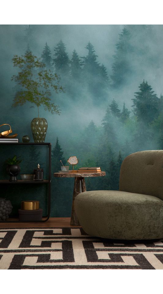 Tapete 'Enchanted Pines' 371x280cm