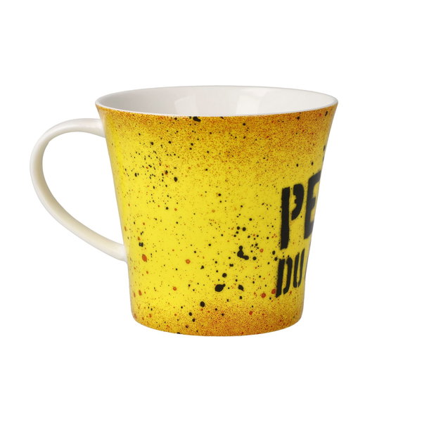 Goebel Becher 'Peace du Arsch'