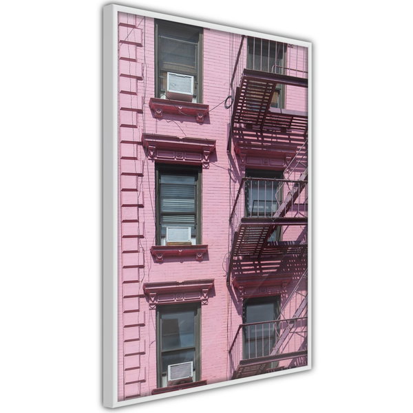 Plakat 'Pink Facade'
