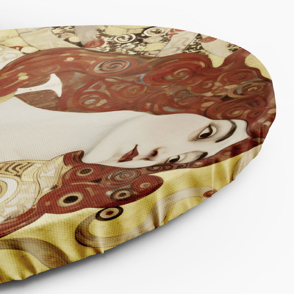 Rundes Bild 'Auburn Elegance'