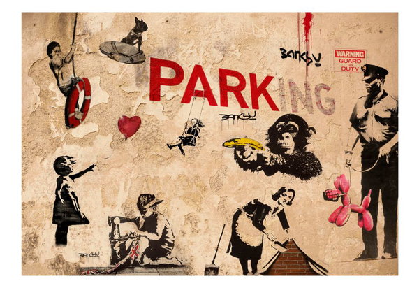 Tapete '[Banksy] Range of Variety'