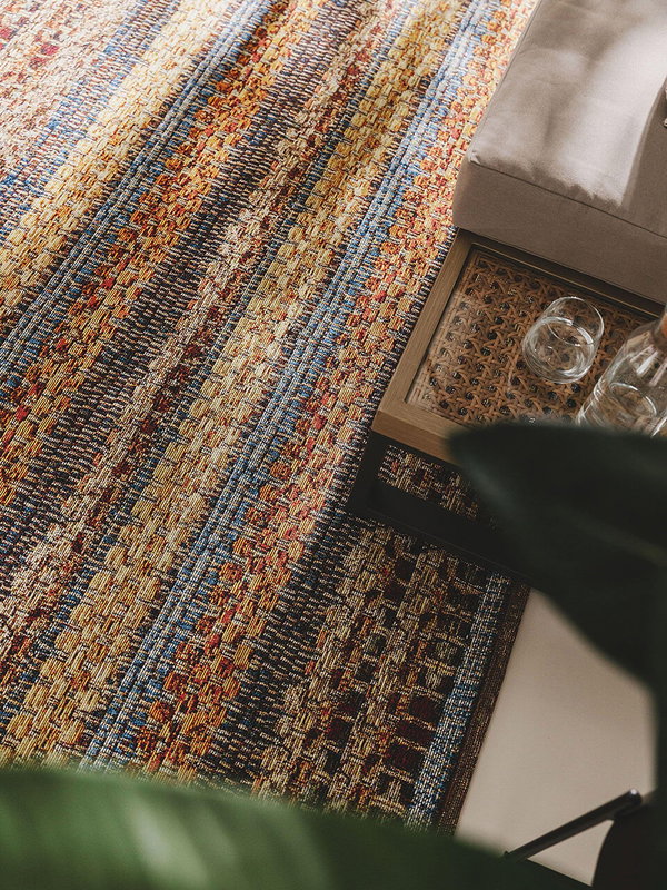 Design In- &amp; Outdoor-Teppich Kenya Bunt