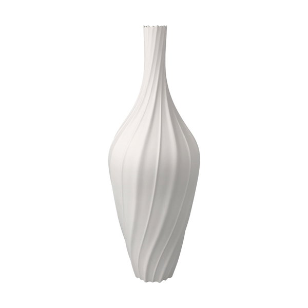 Porzellan Vase 'Fluted Elegance' von Goebel 11x31x11cm