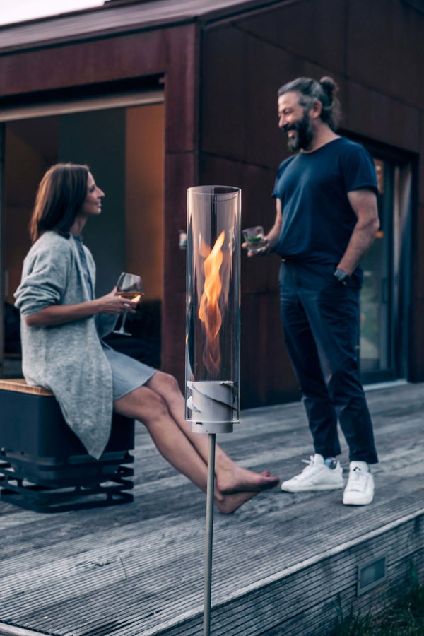SPIN Erdspieß silber 3-teilig