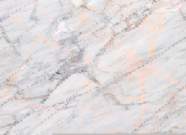 Behang 'Gray Light Marble' 350x255cm