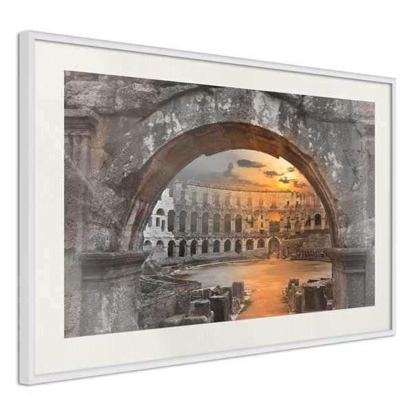 Poster 'Sunset in the Ancient City'