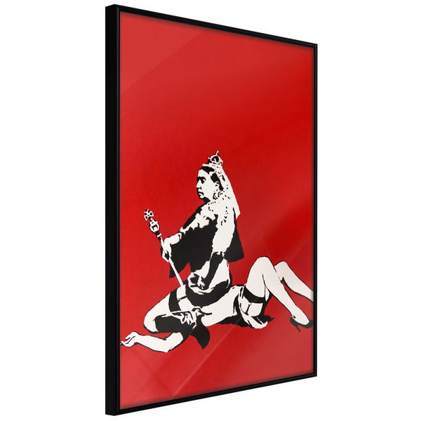 Poster 'Banksy: Queen Victoria'
