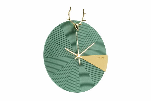 Minimalistische Wanduhr