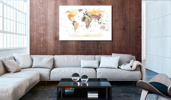 Pinnwand Bild 'World Map'